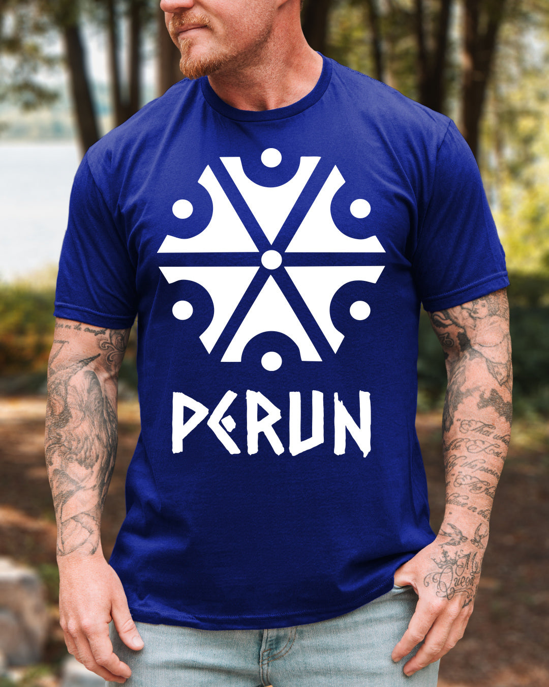 Perun Symbol — Granatowy (Standard)