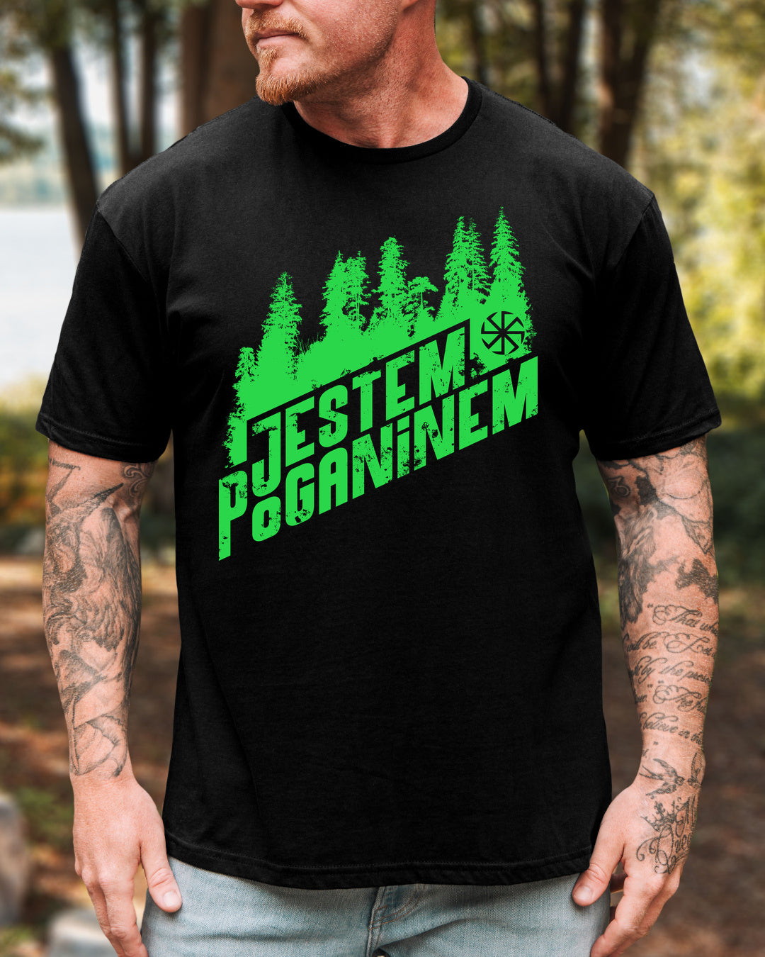 Jestem Poganinem II — Czarny (Premium)