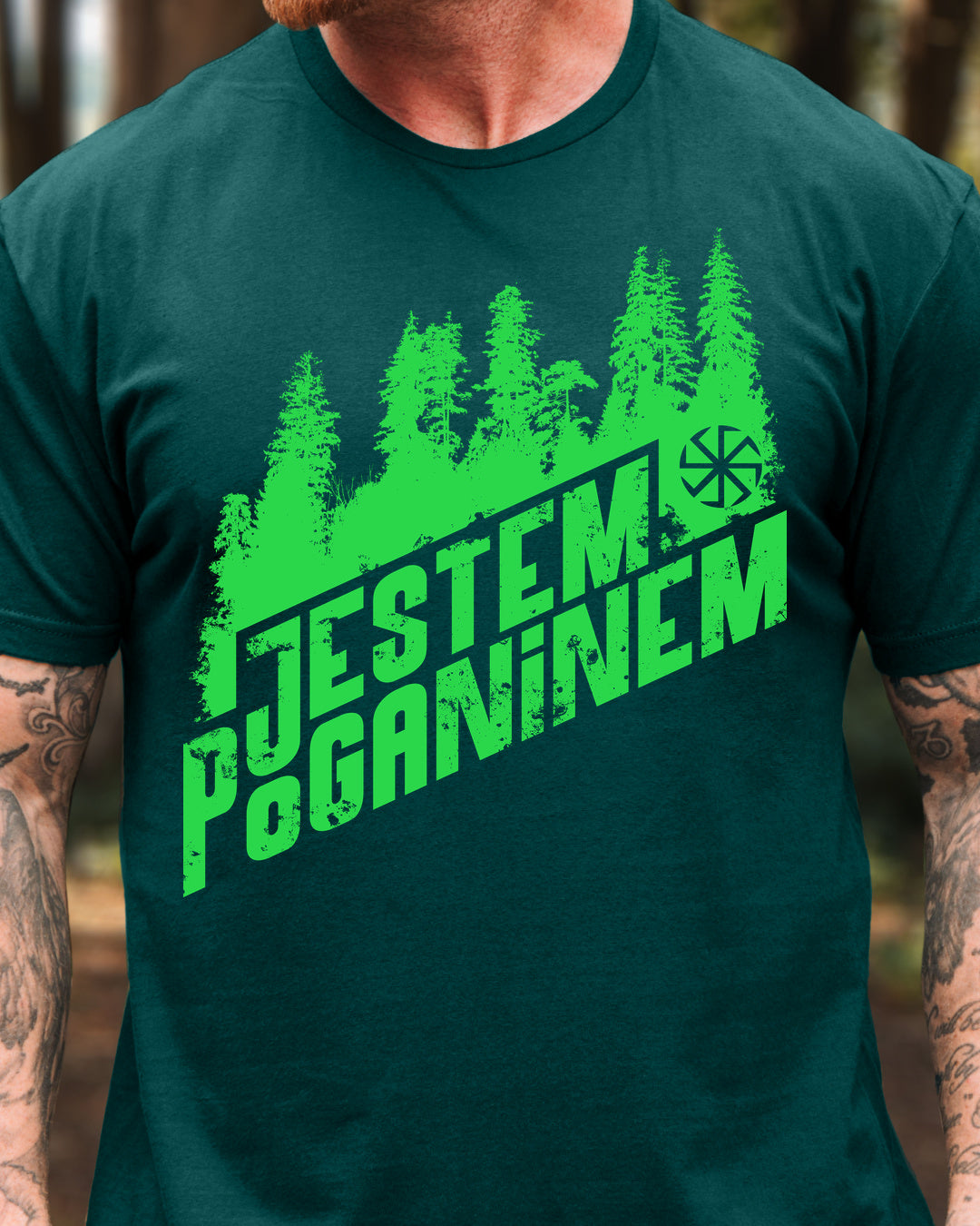 Jestem Poganinem II — Zielony szmaragdowy (Premium)