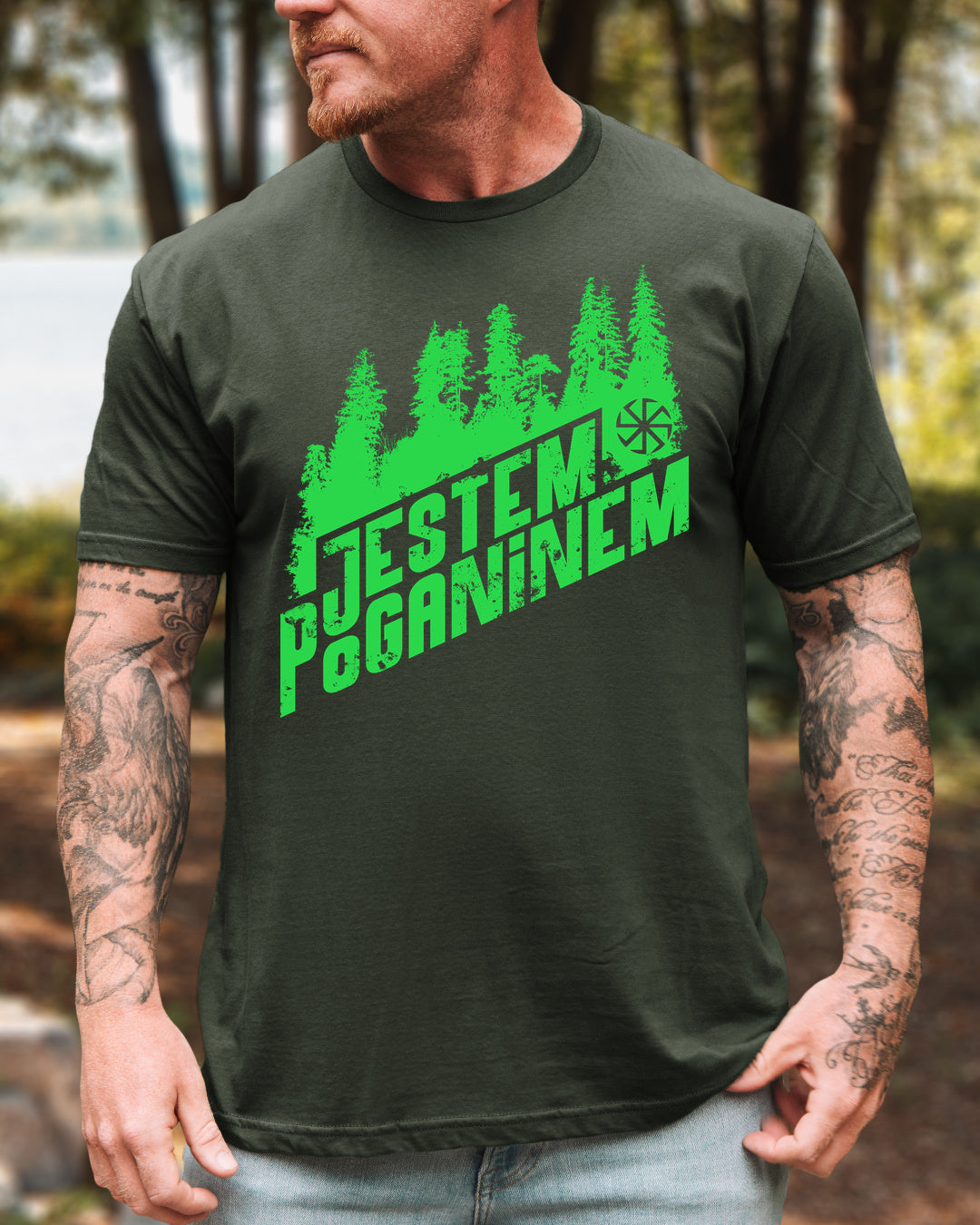 Jestem Poganinem II — Khaki (Premium)