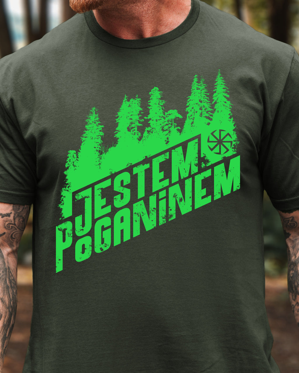 Jestem Poganinem II — Khaki (Premium)