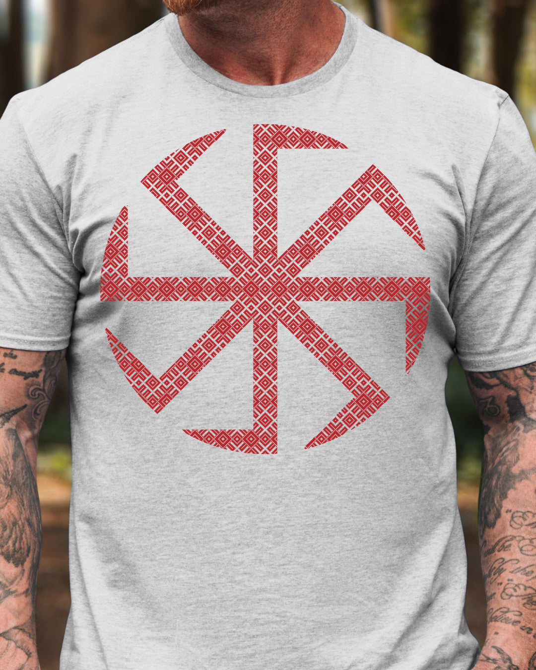 Kołowrót Ornament — Szary (Premium)