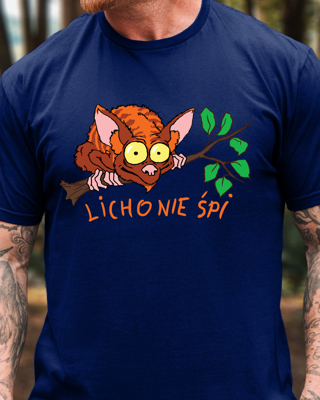 Licho Nie Śpi — Granatowy (Premium)