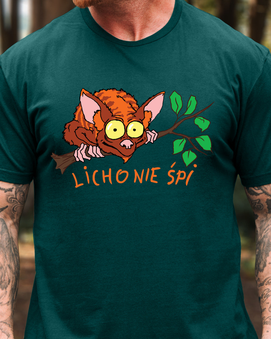 Licho Nie Śpi — Zielony szmaragdowy (Premium)