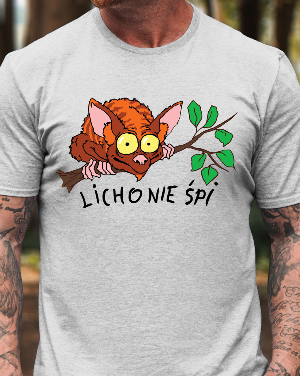 Licho Nie Śpi — Szary (Premium)