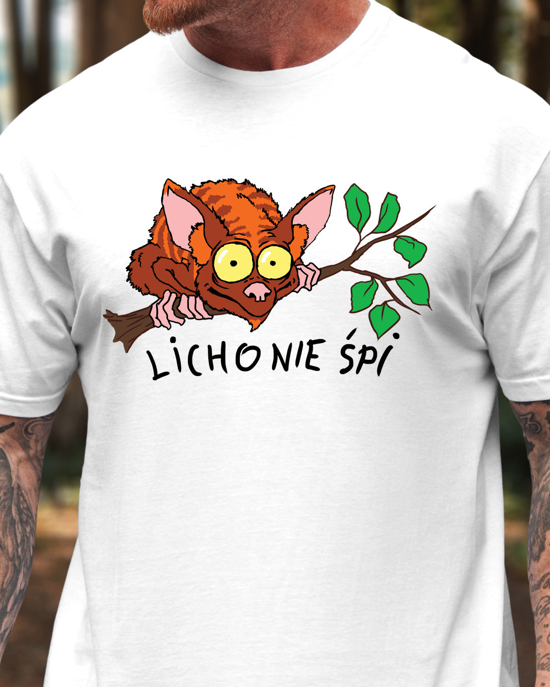 Licho Nie Śpi — Biały (Premium)