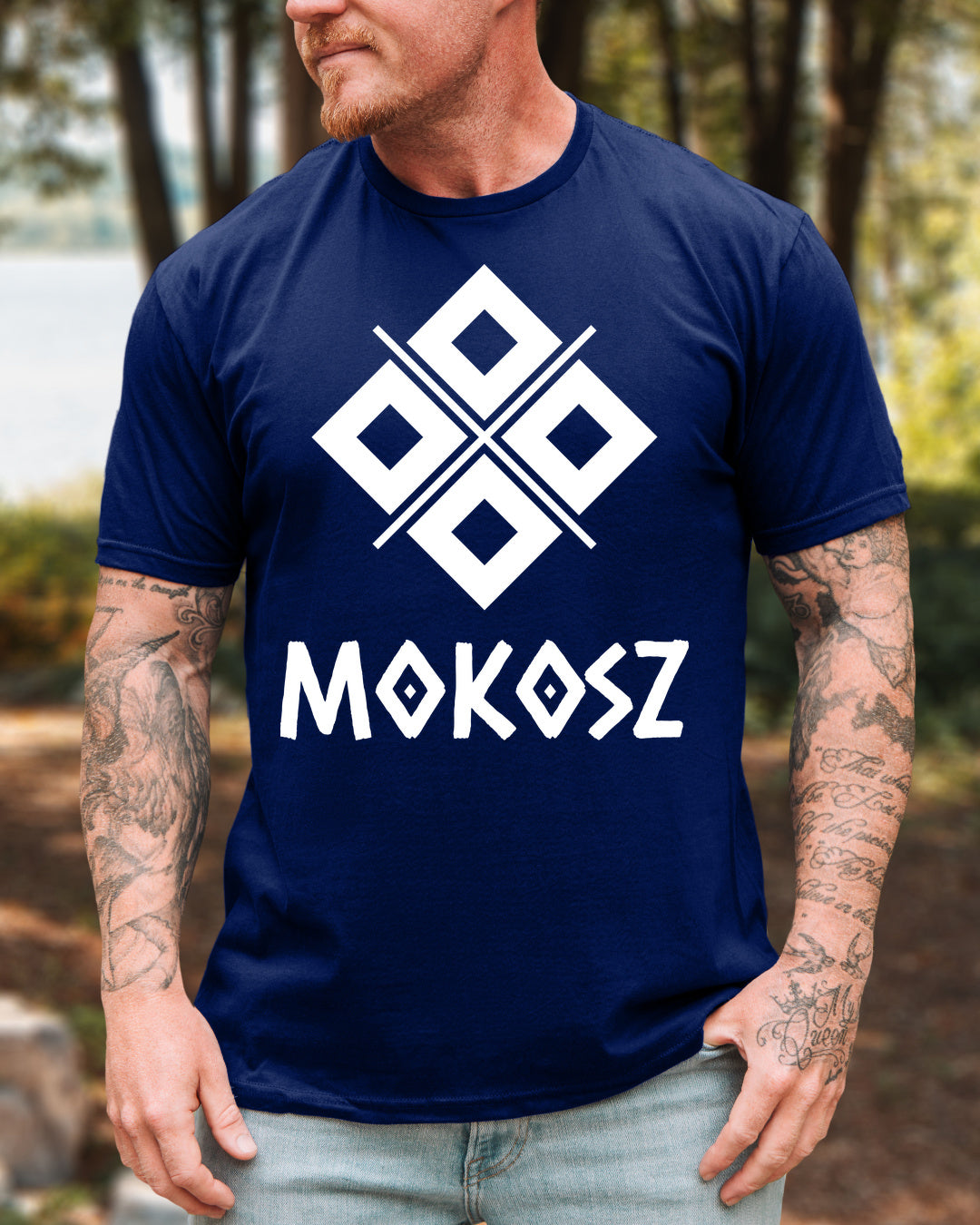 Mokosz Symbol — Granatowy (Premium)