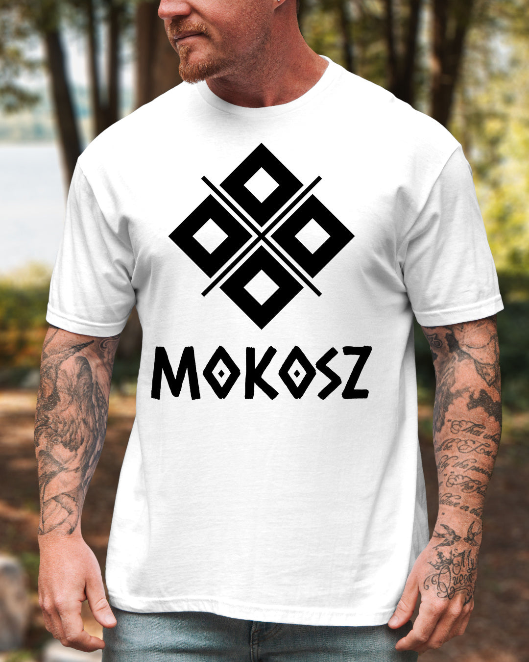 Mokosz Symbol — Biały (Premium)