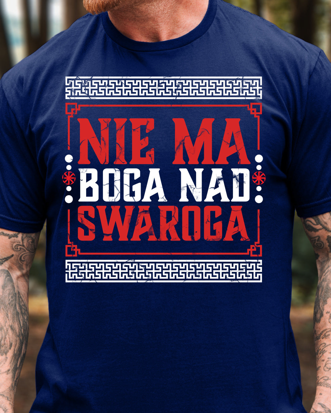 Nie Ma Boga Nad Swaroga — Granatowy (Premium)