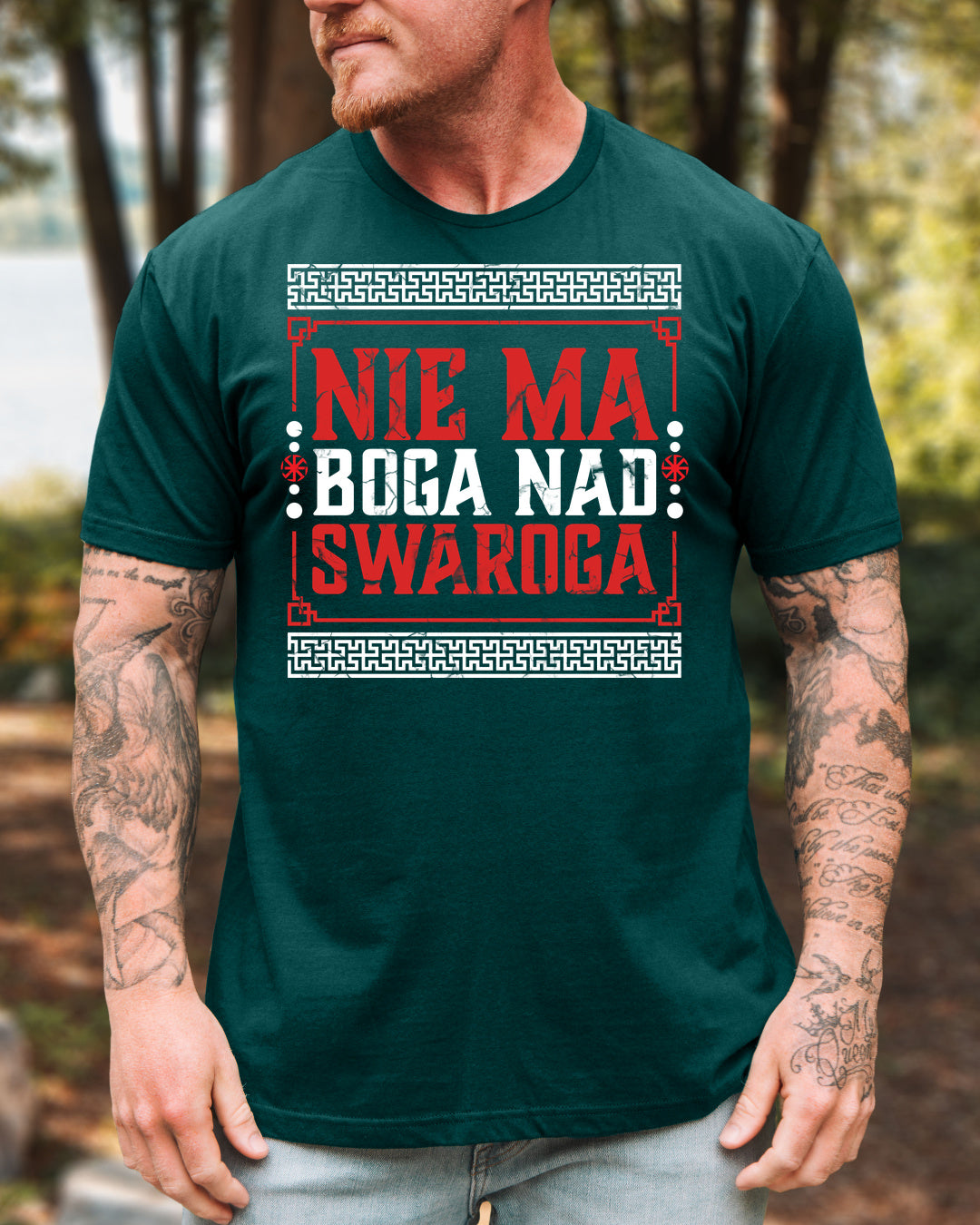 Nie Ma Boga Nad Swaroga — Zielony szmaragdowy (Premium)