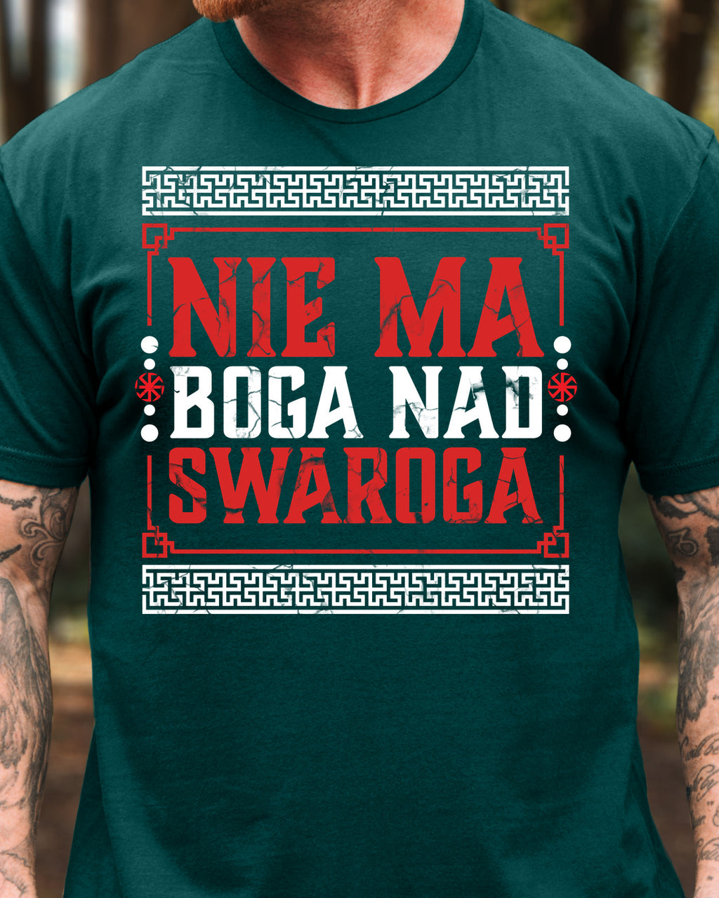 Nie Ma Boga Nad Swaroga — Zielony szmaragdowy (Premium)