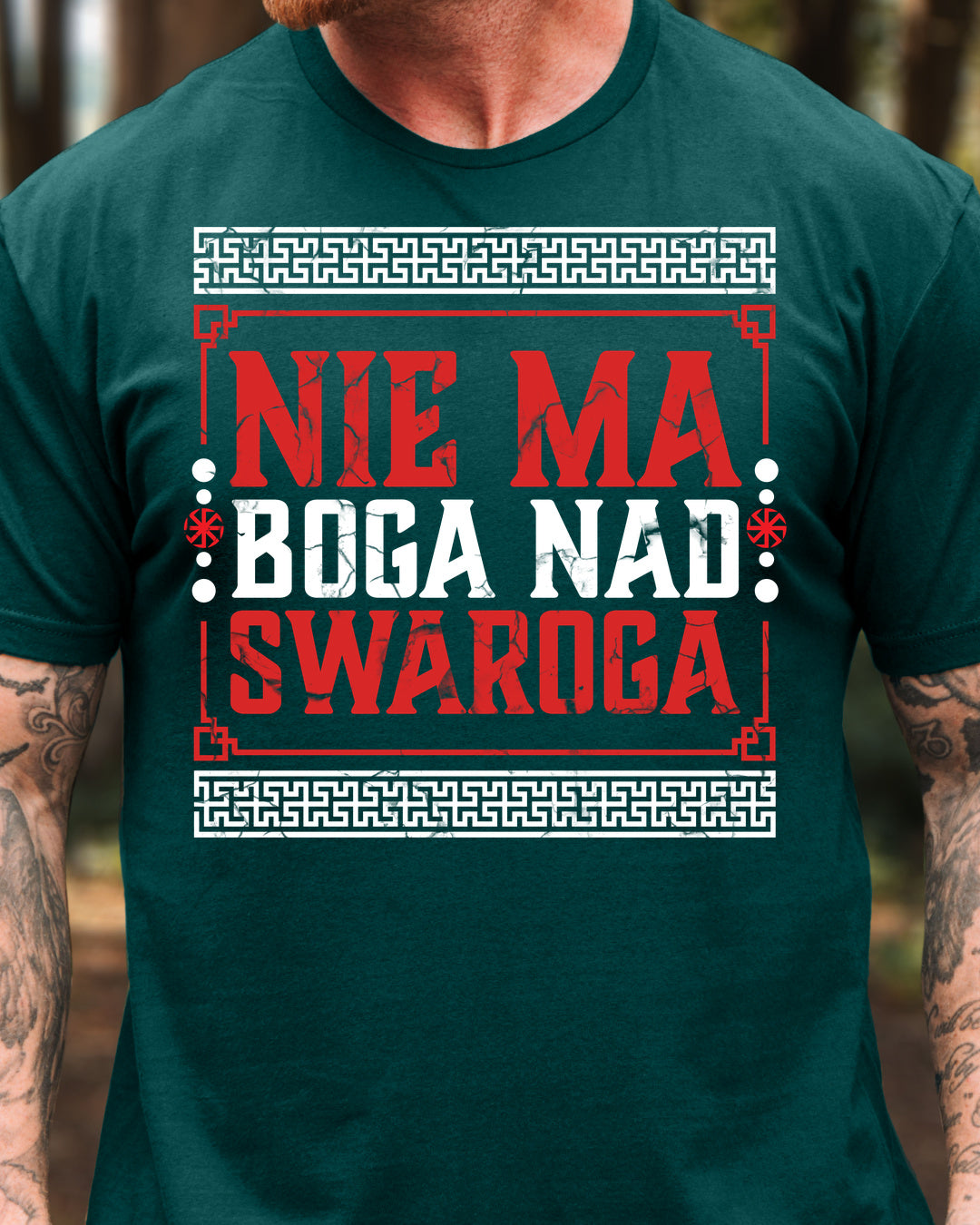 Nie Ma Boga Nad Swaroga — Zielony szmaragdowy (Premium)