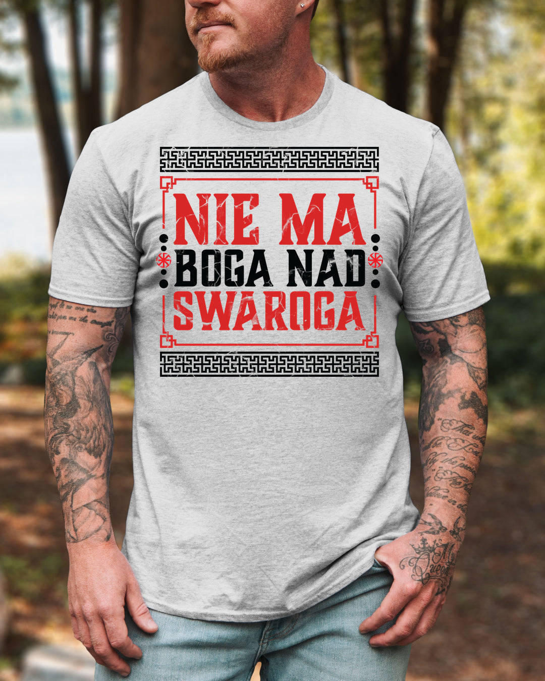 Nie Ma Boga Nad Swaroga — Szary (Premium)