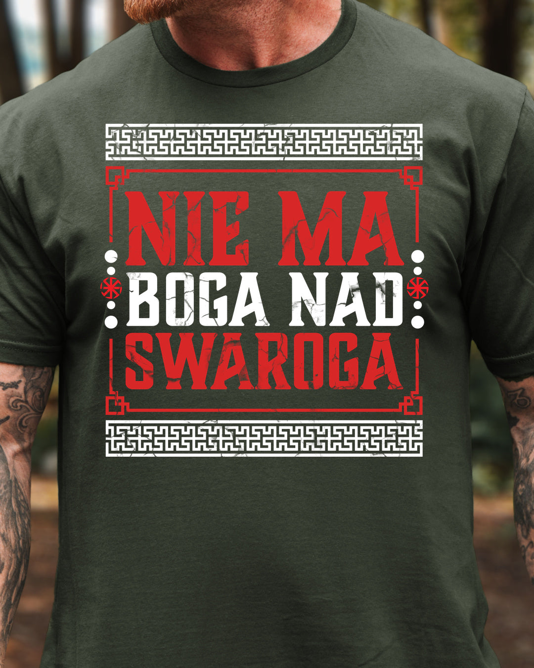 Nie Ma Boga Nad Swaroga — Khaki (Premium)