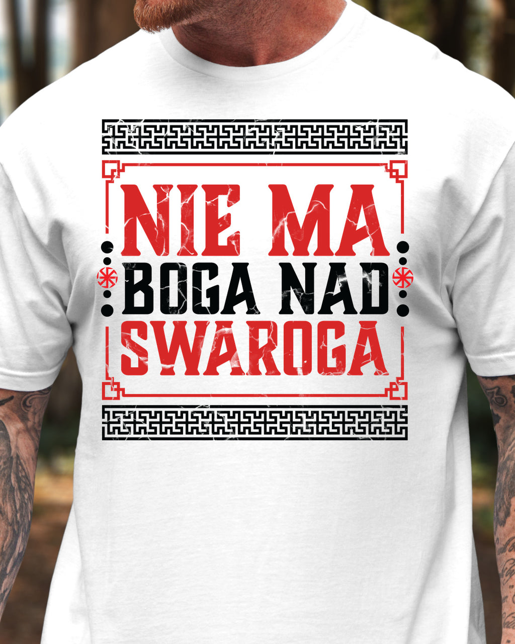 Nie Ma Boga Nad Swaroga — Biały (Premium)