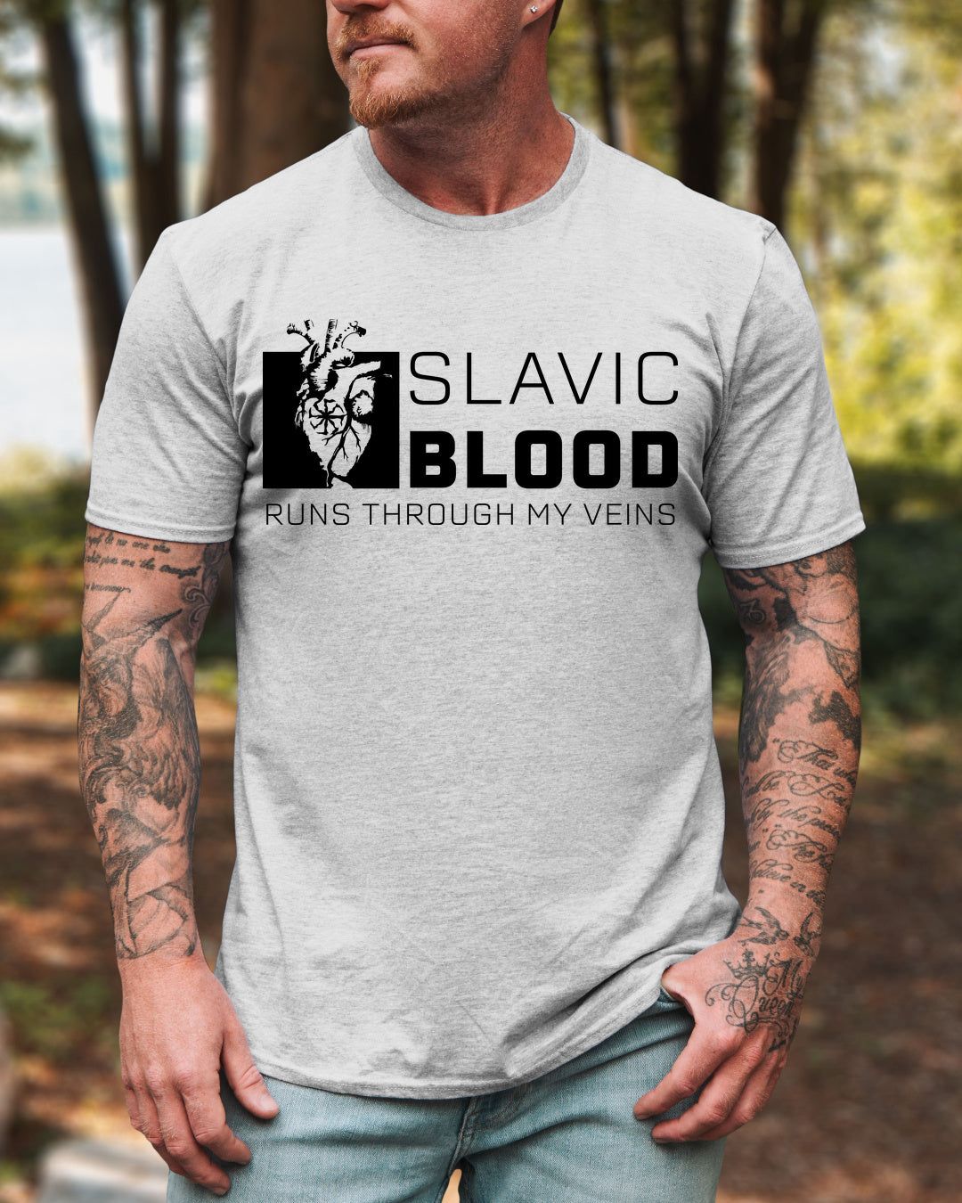 Slavic Blood Runs Through My Veins — Szary (Premium)