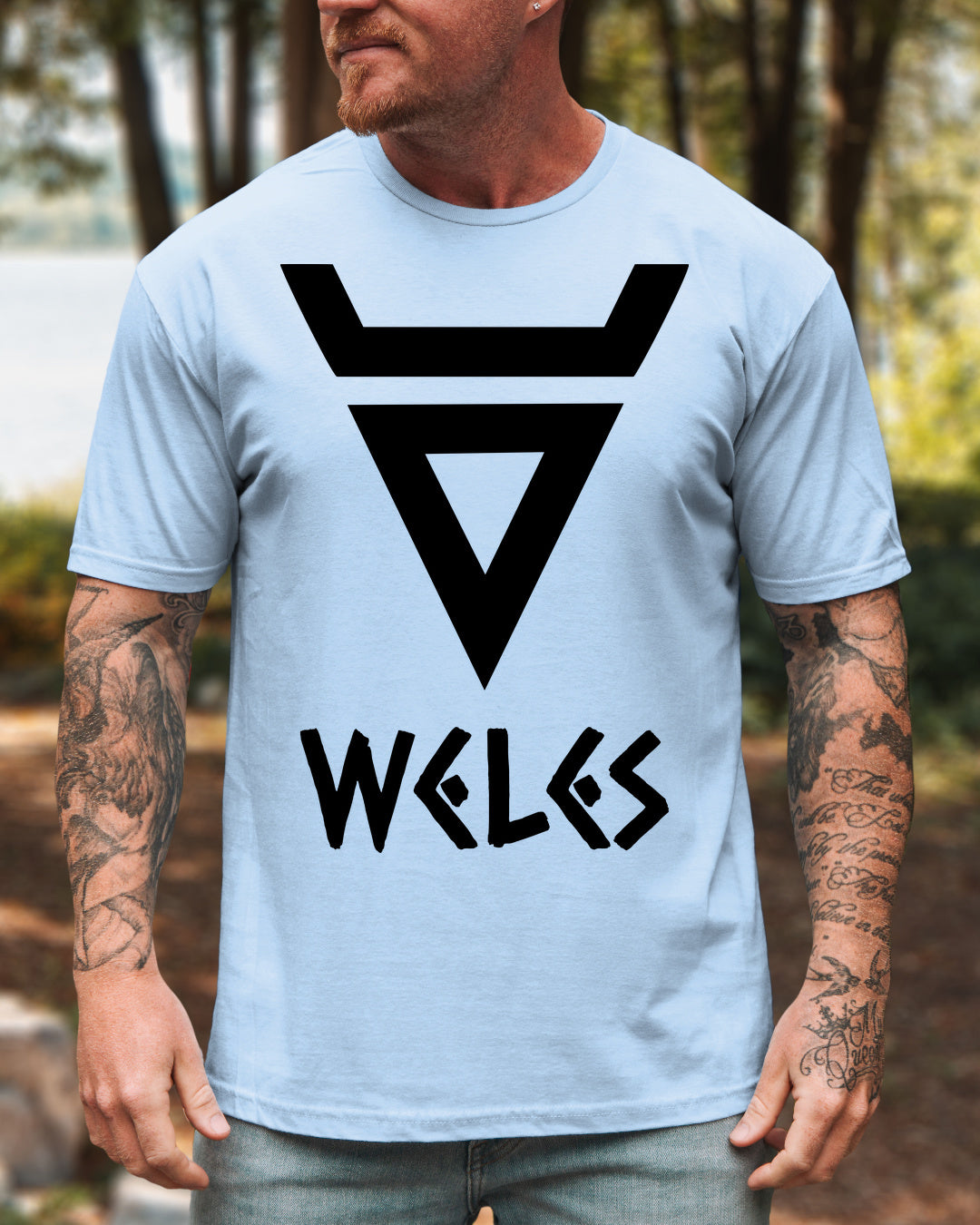 Weles Symbol — Błękitny (Premium)