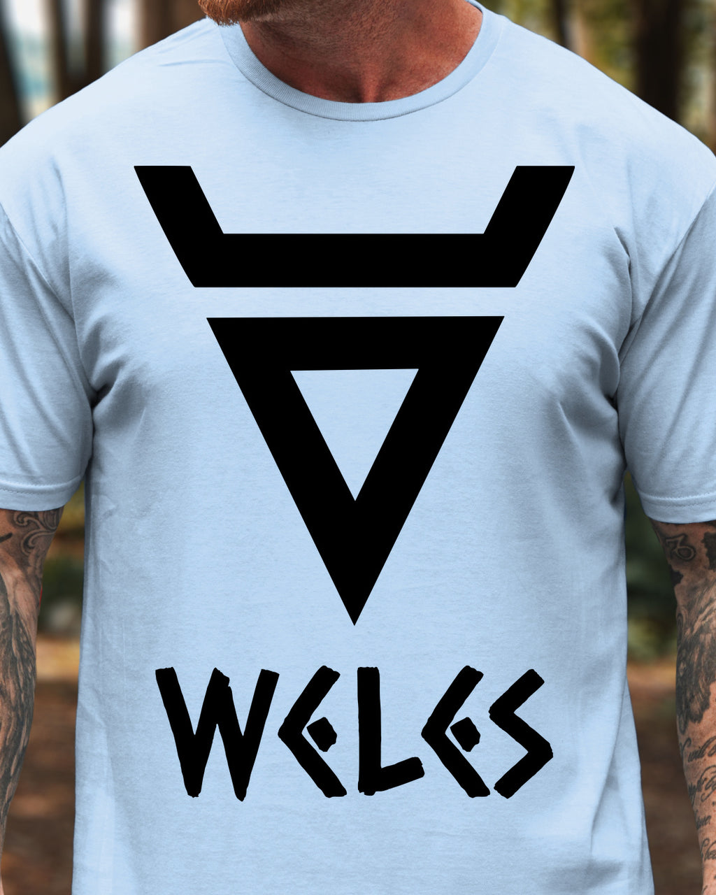 Weles Symbol — Błękitny (Premium)