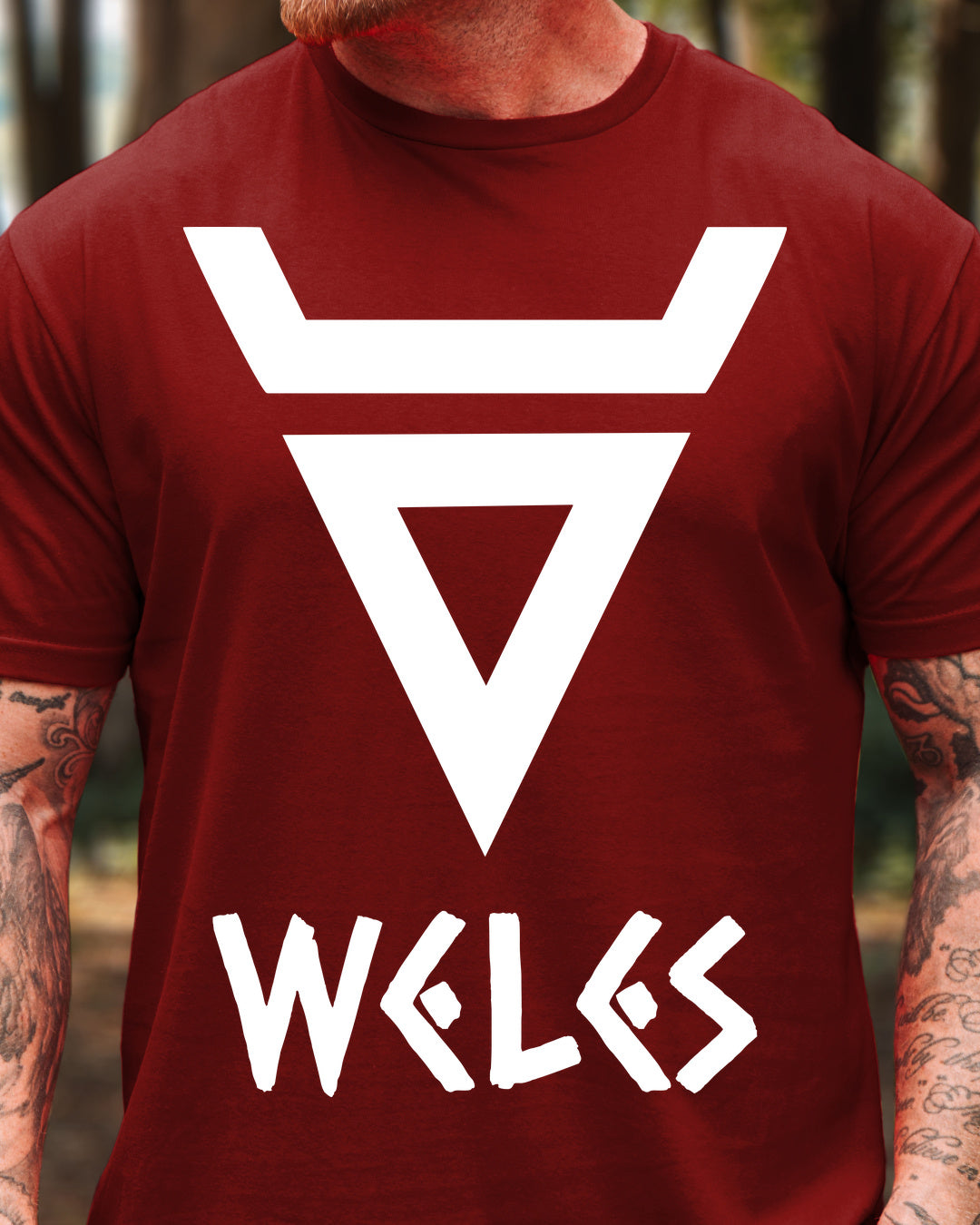 Weles Symbol — Bordowy (Premium)