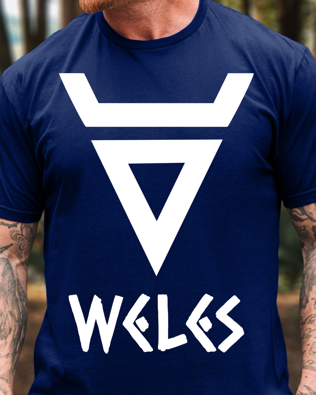 Weles Symbol — Granatowy (Premium)