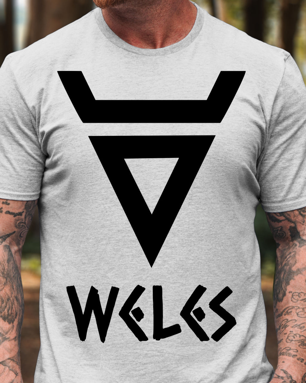 Weles Symbol — Szary (Premium)