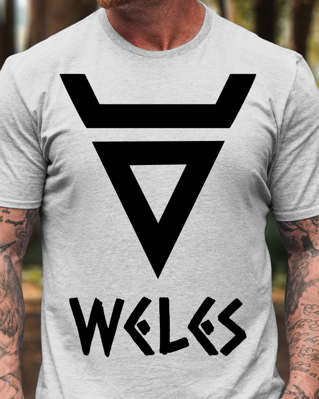 Weles Symbol — Szary (Premium)