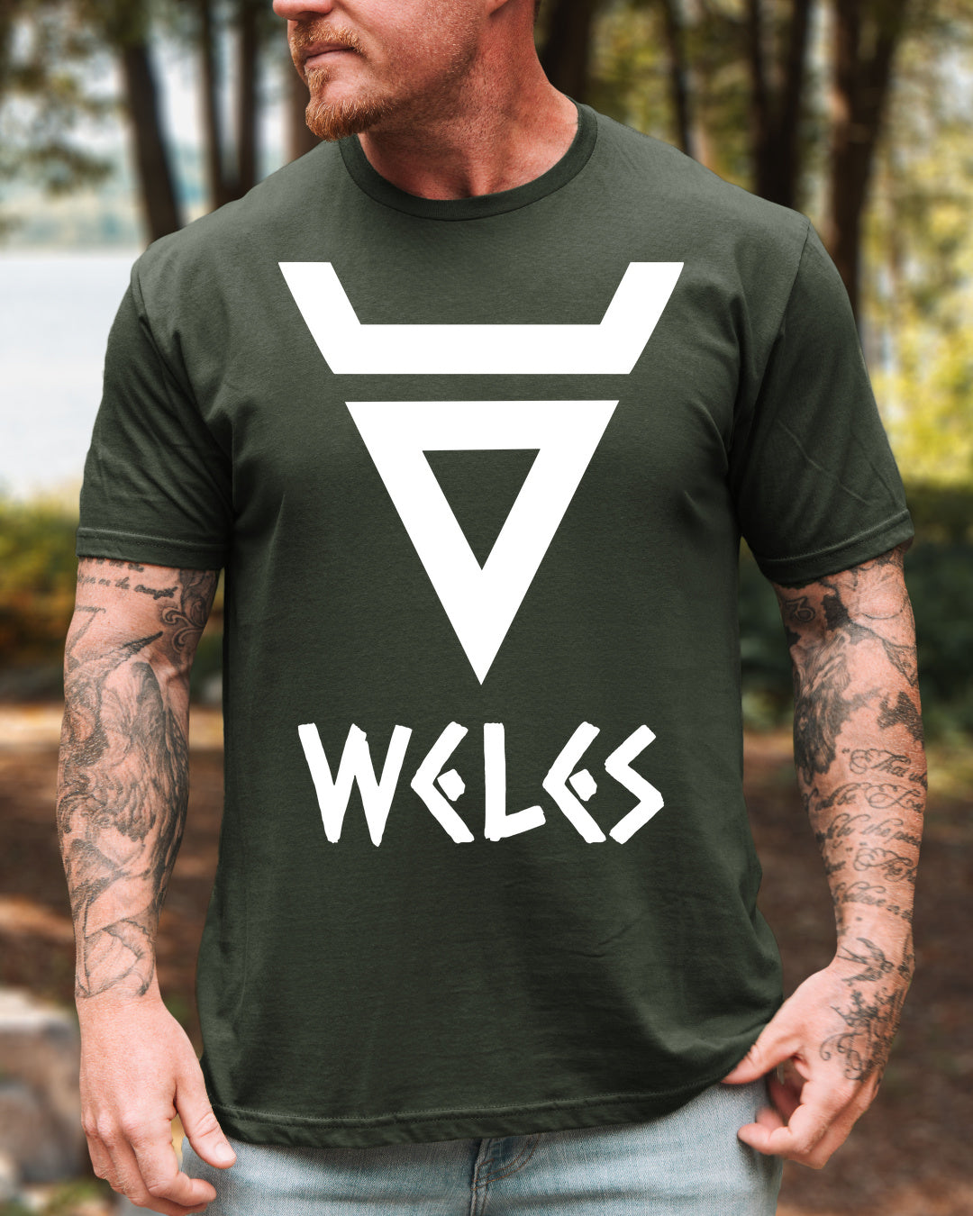 Weles Symbol — Khaki (Premium)