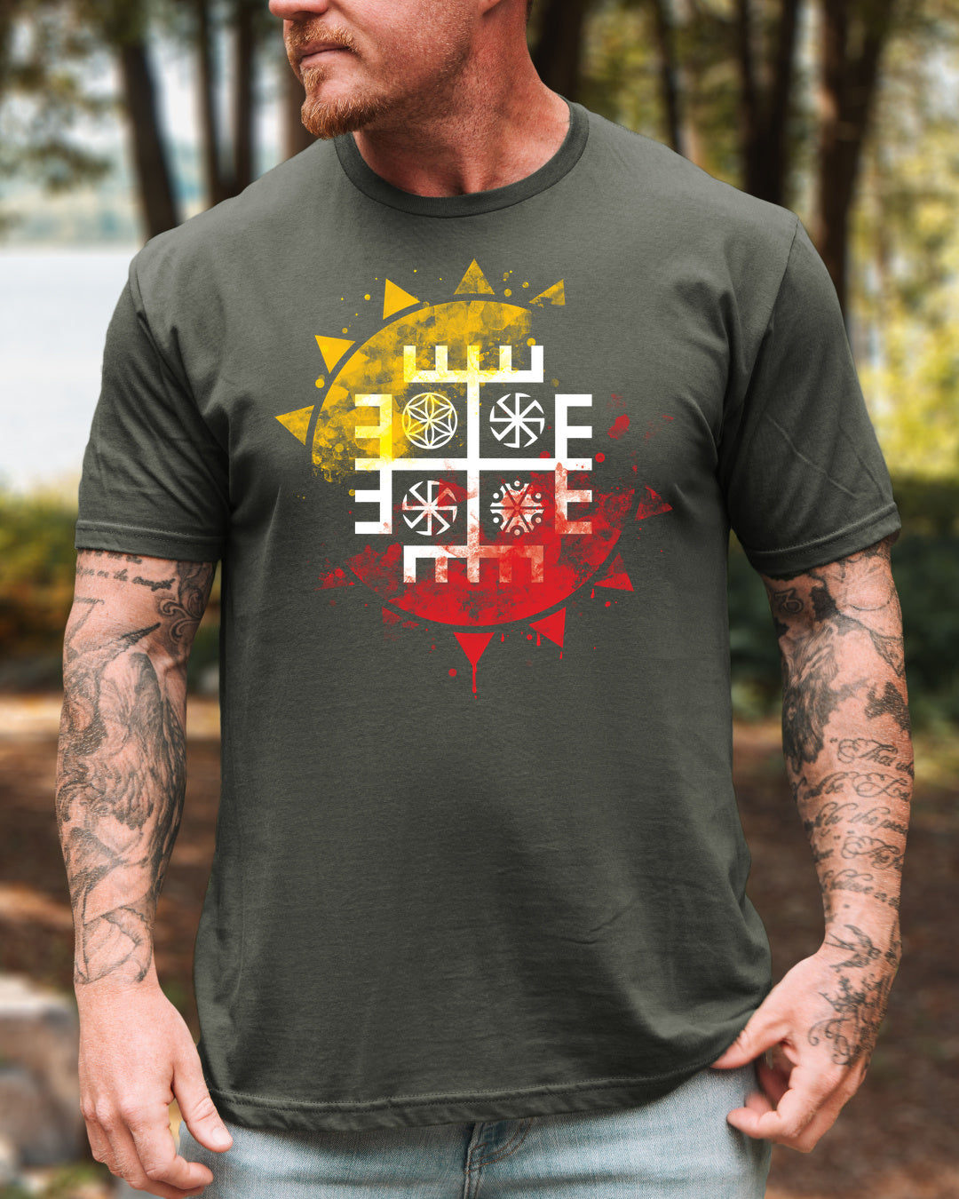 Ręce Boga Słońce — Khaki (Standard)