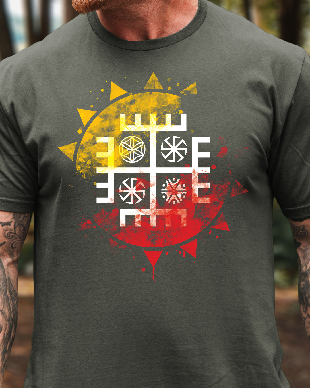Ręce Boga Słońce — Khaki (Standard)
