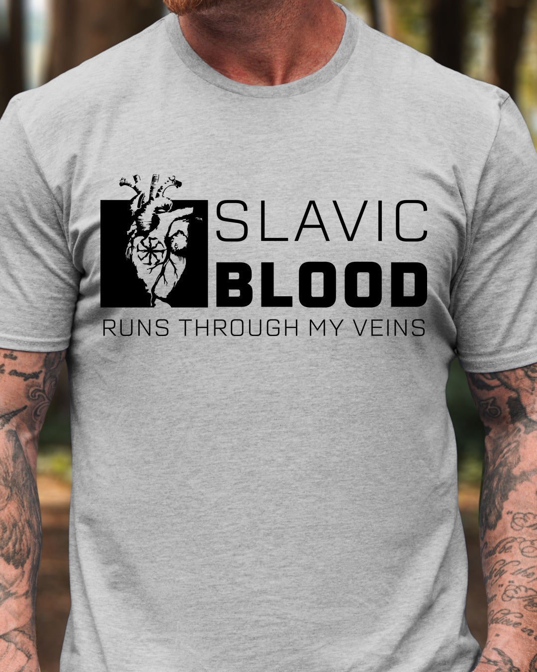 Slavic Blood Runs Through My Veins — Szary (Standard)