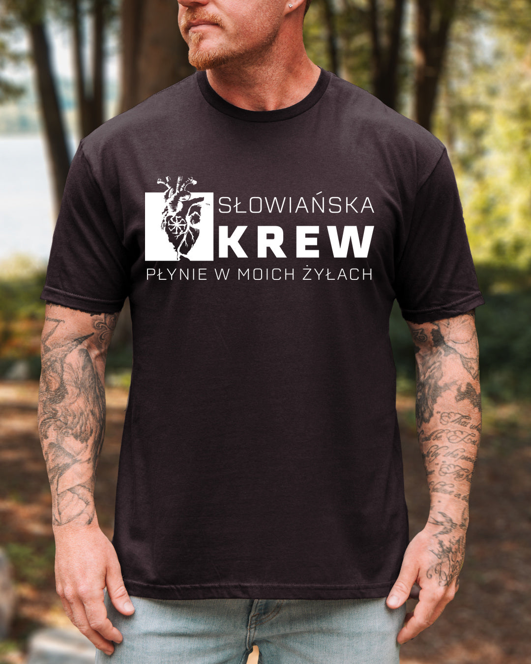 Słowiańska Krew Płynie w Moich Żyłach — Czekoladowy (Standard)