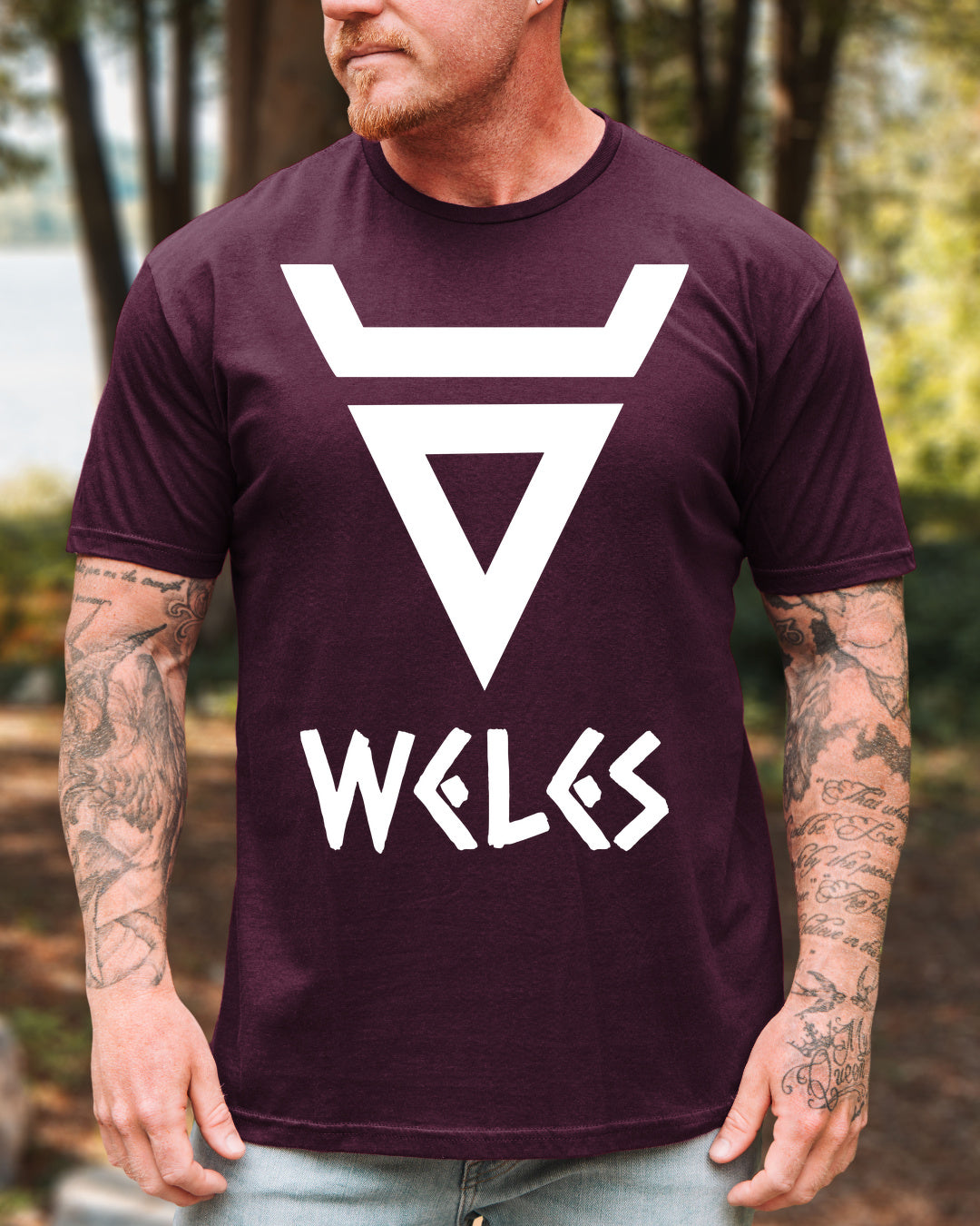 Weles Symbol — Bordowy (Standard)