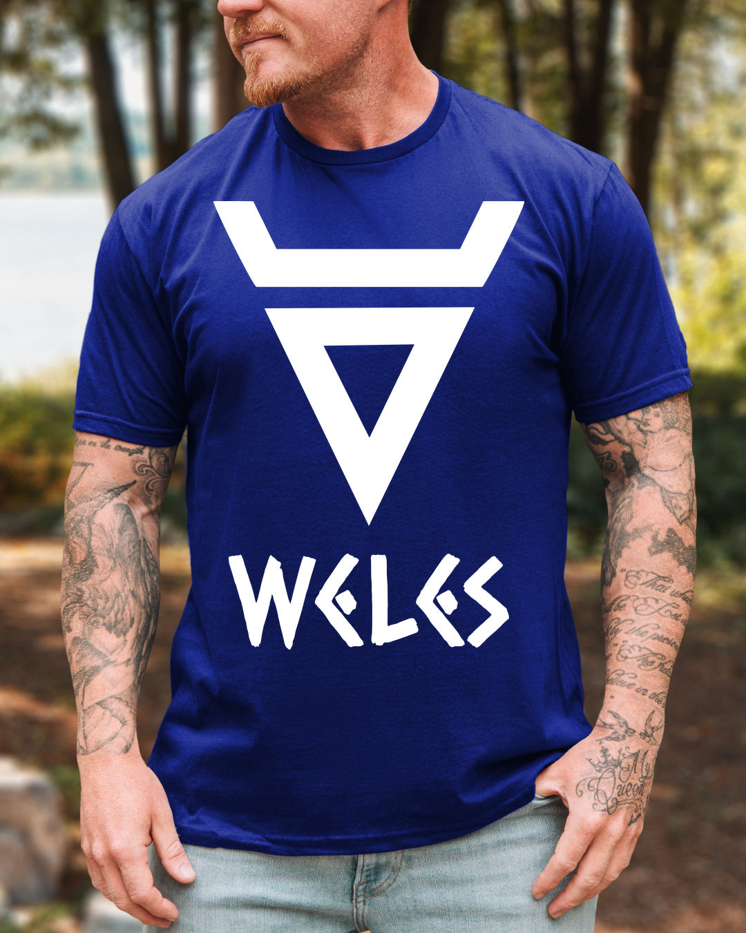 Weles Symbol — Granatowy (Standard)