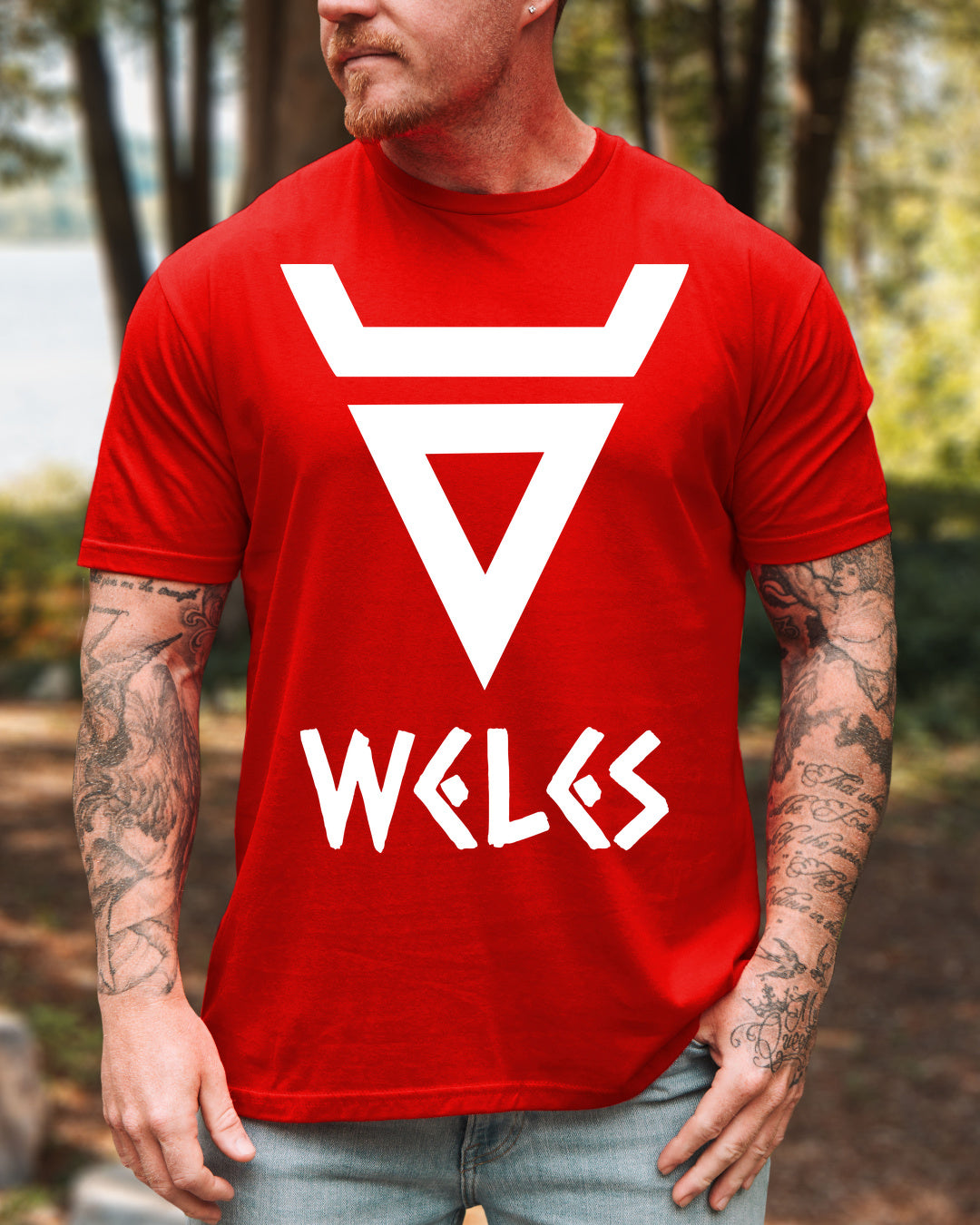 Weles Symbol — Czerwony (Standard)