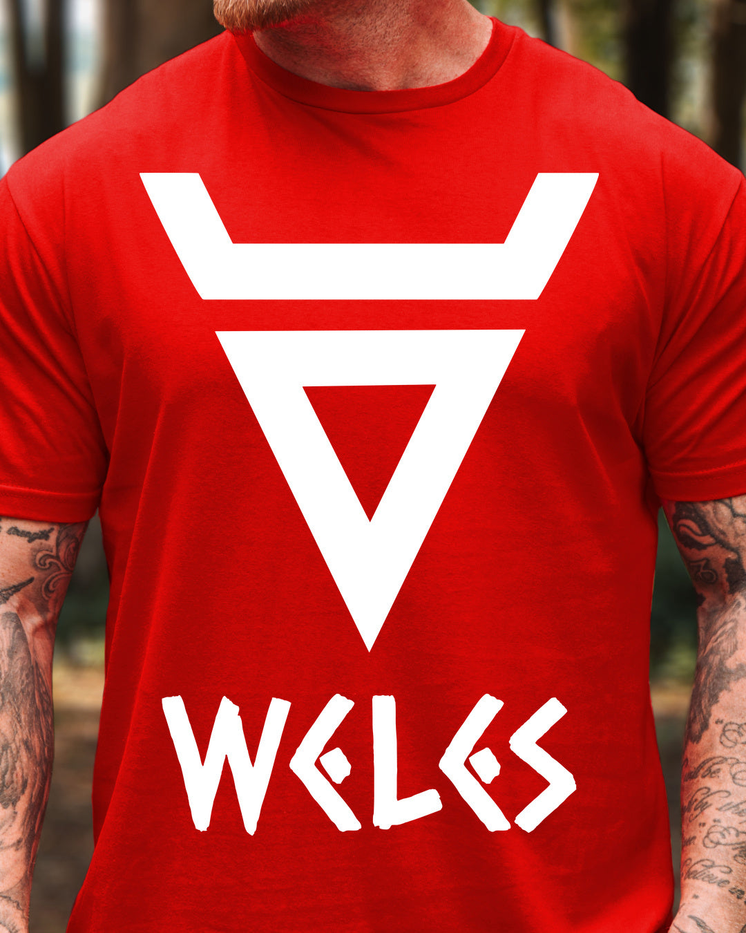 Weles Symbol — Czerwony (Standard)