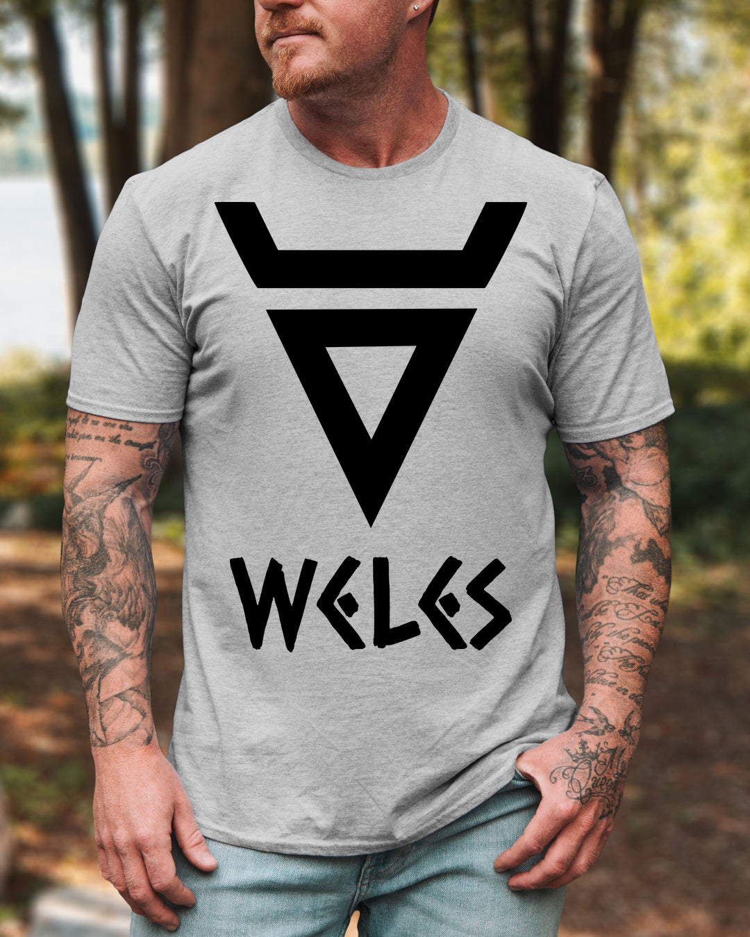 Weles Symbol — Szary (Standard)