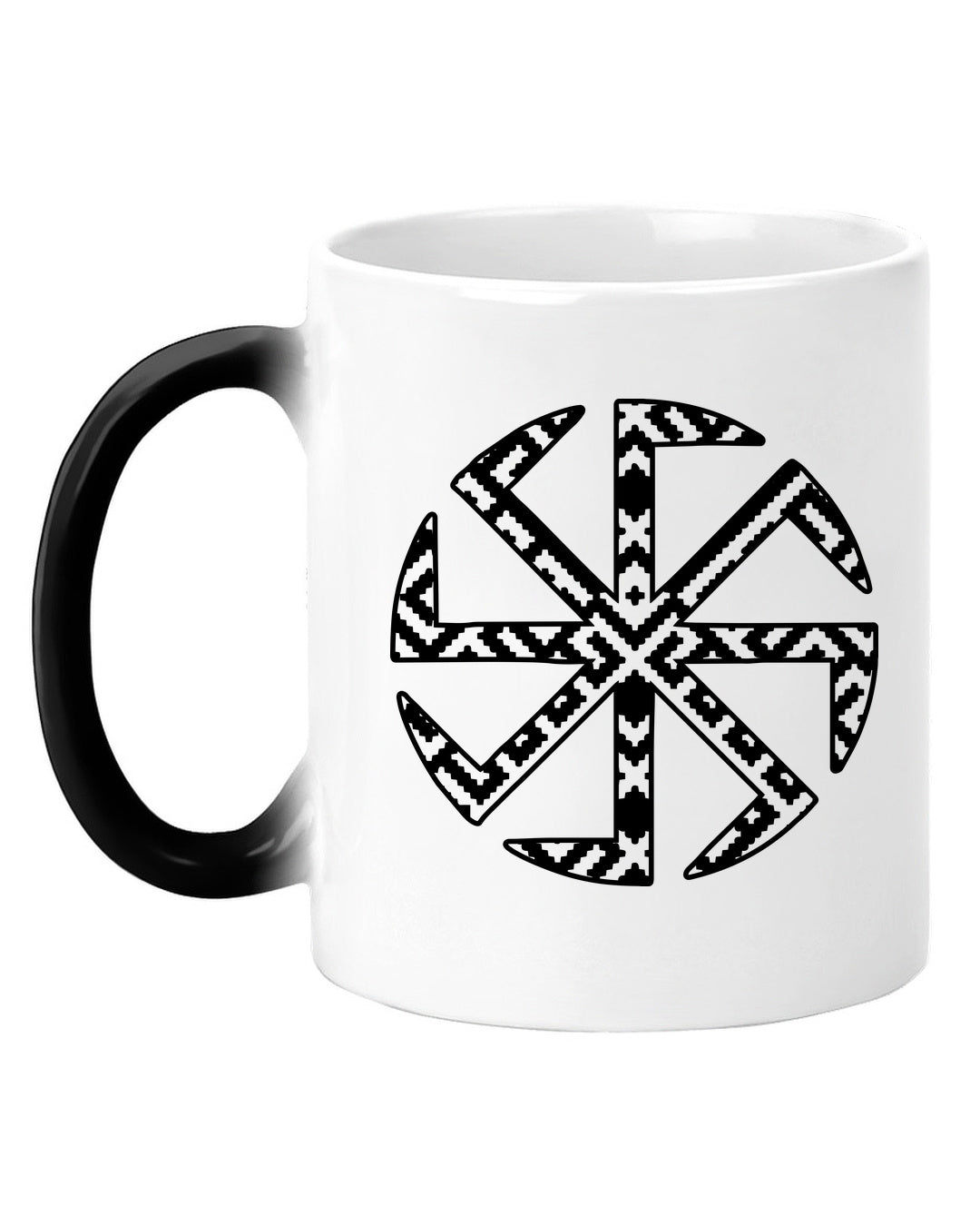 Kołowrót Ornament II — Biały
