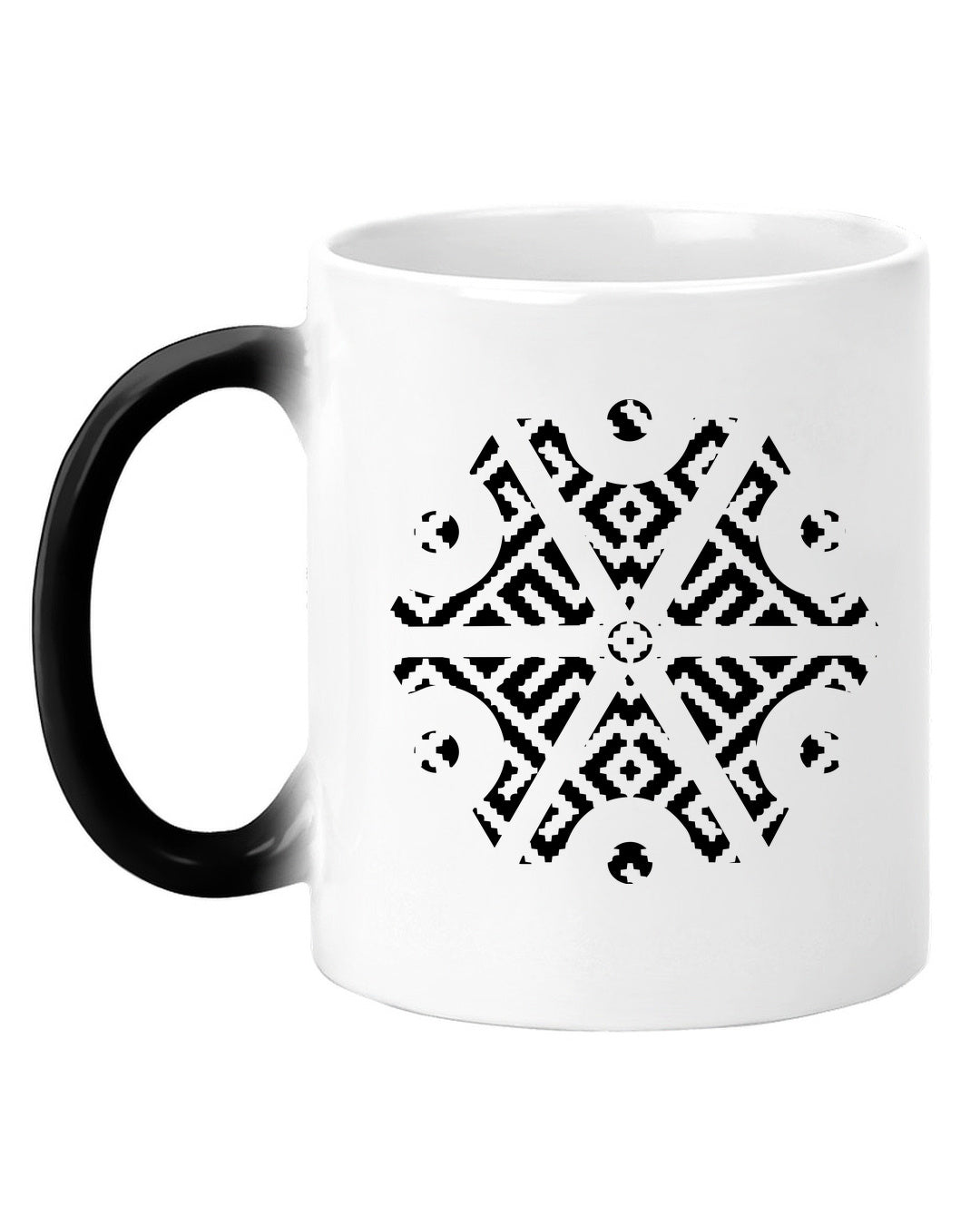 Perun Symbol Ornament II — Biały