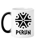 Perun Symbol — Biały