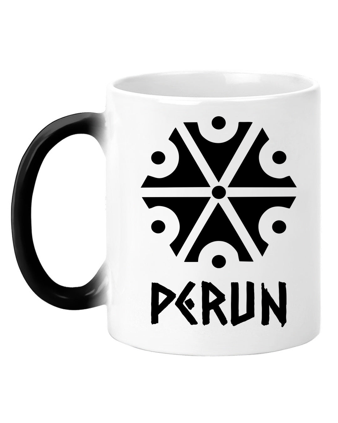 Perun Symbol — Biały