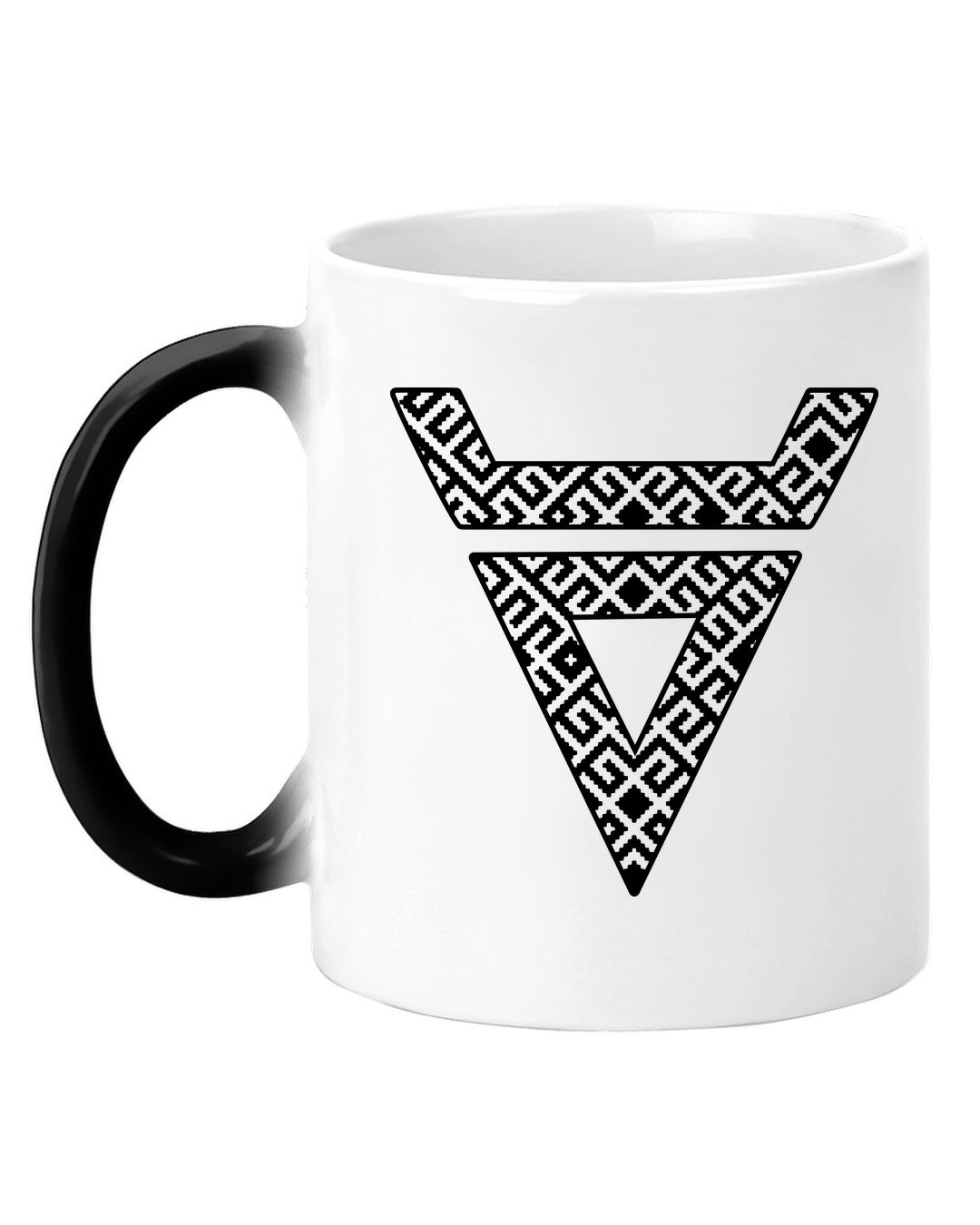 Weles Symbol Ornament II — Biały