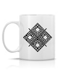Mokosz Symbol Ornament II — Biały