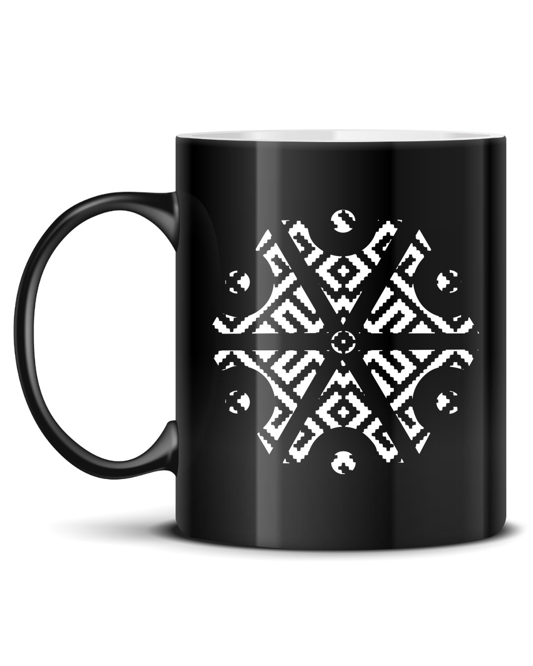 Perun Symbol Ornament II — Czarny