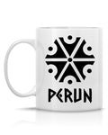 Perun Symbol — Biały