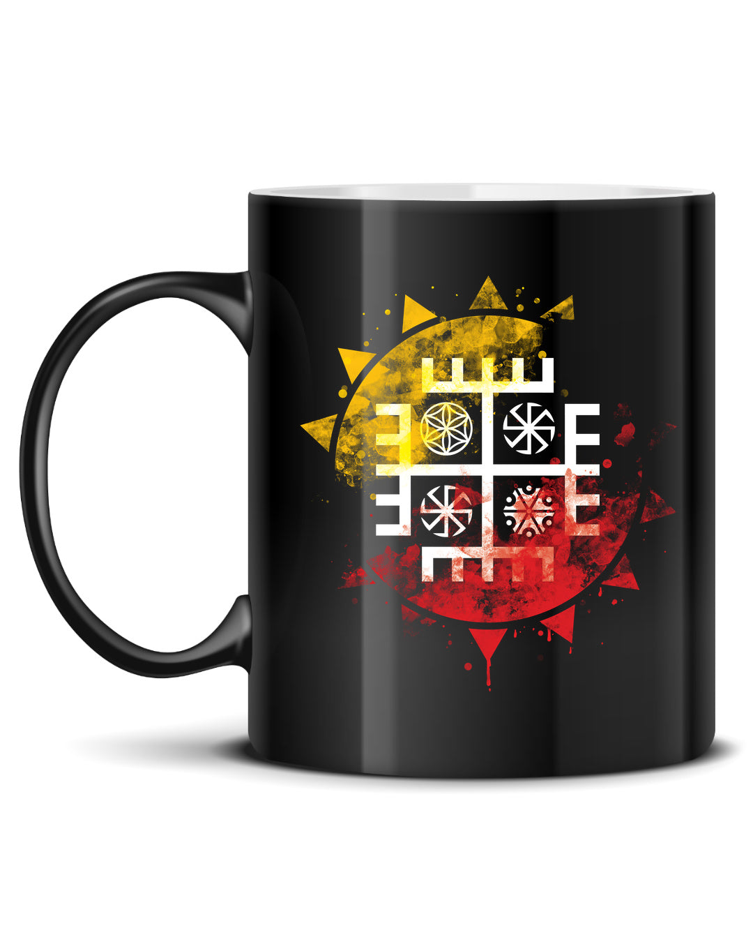 Ręce Boga Słońce — Czarny