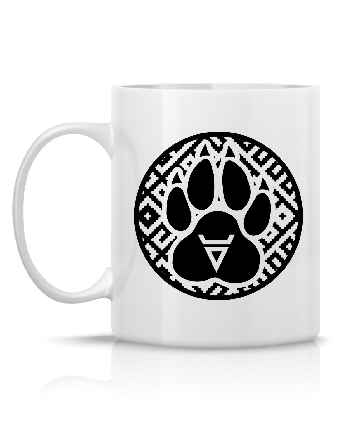 Symbol Welesa Łapa — Biały