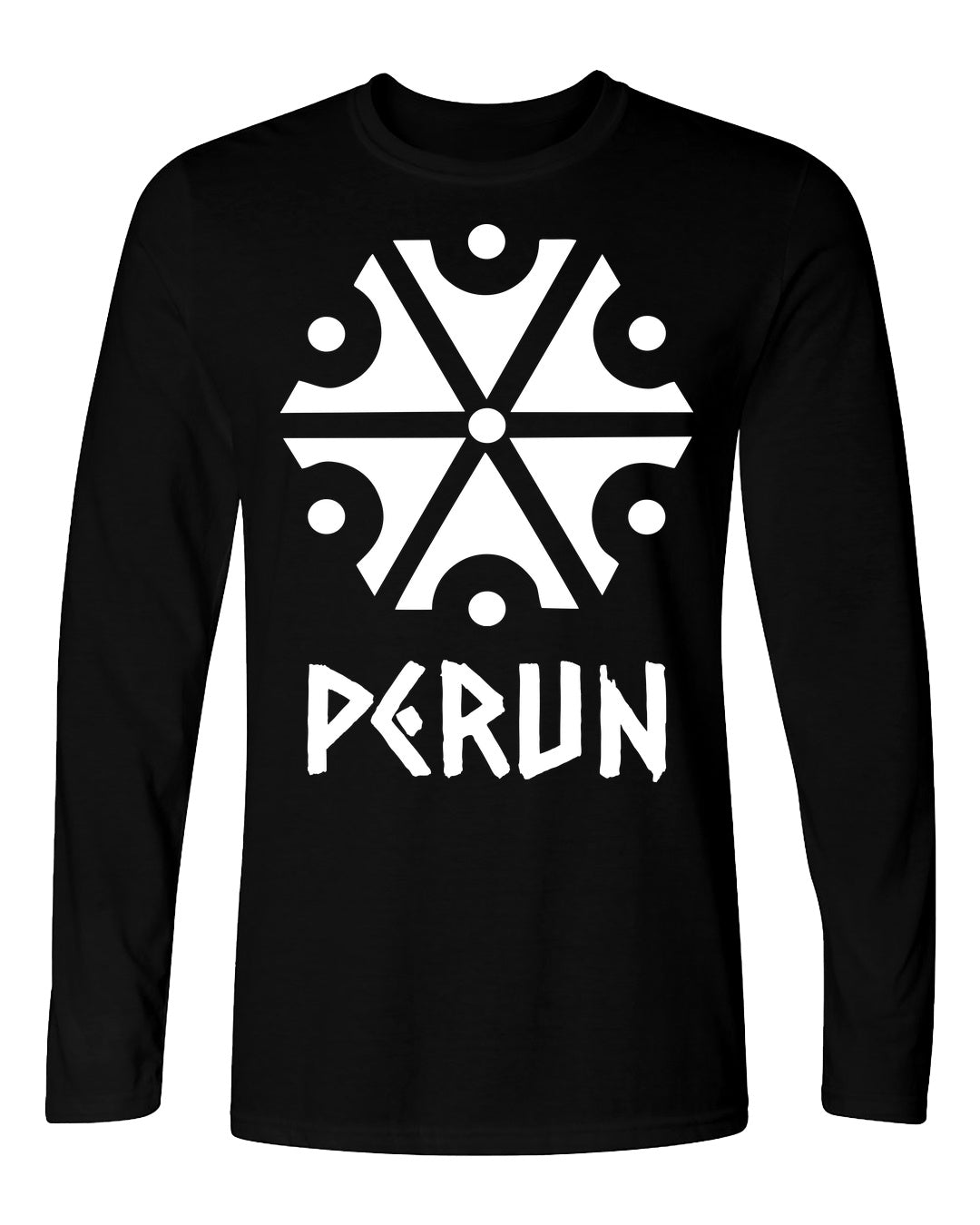 Perun Symbol — Czarny