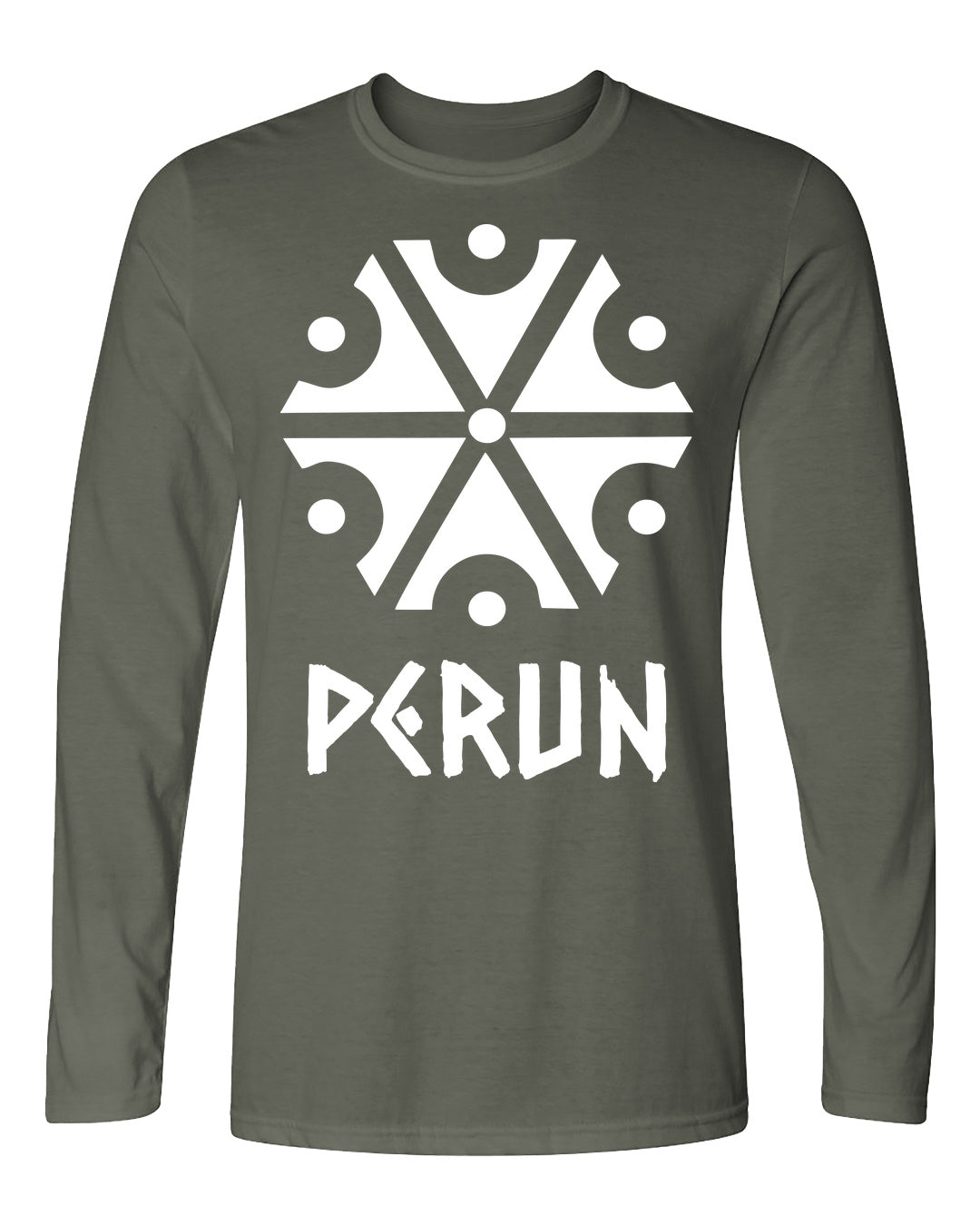 Perun Symbol — Zielony leśny