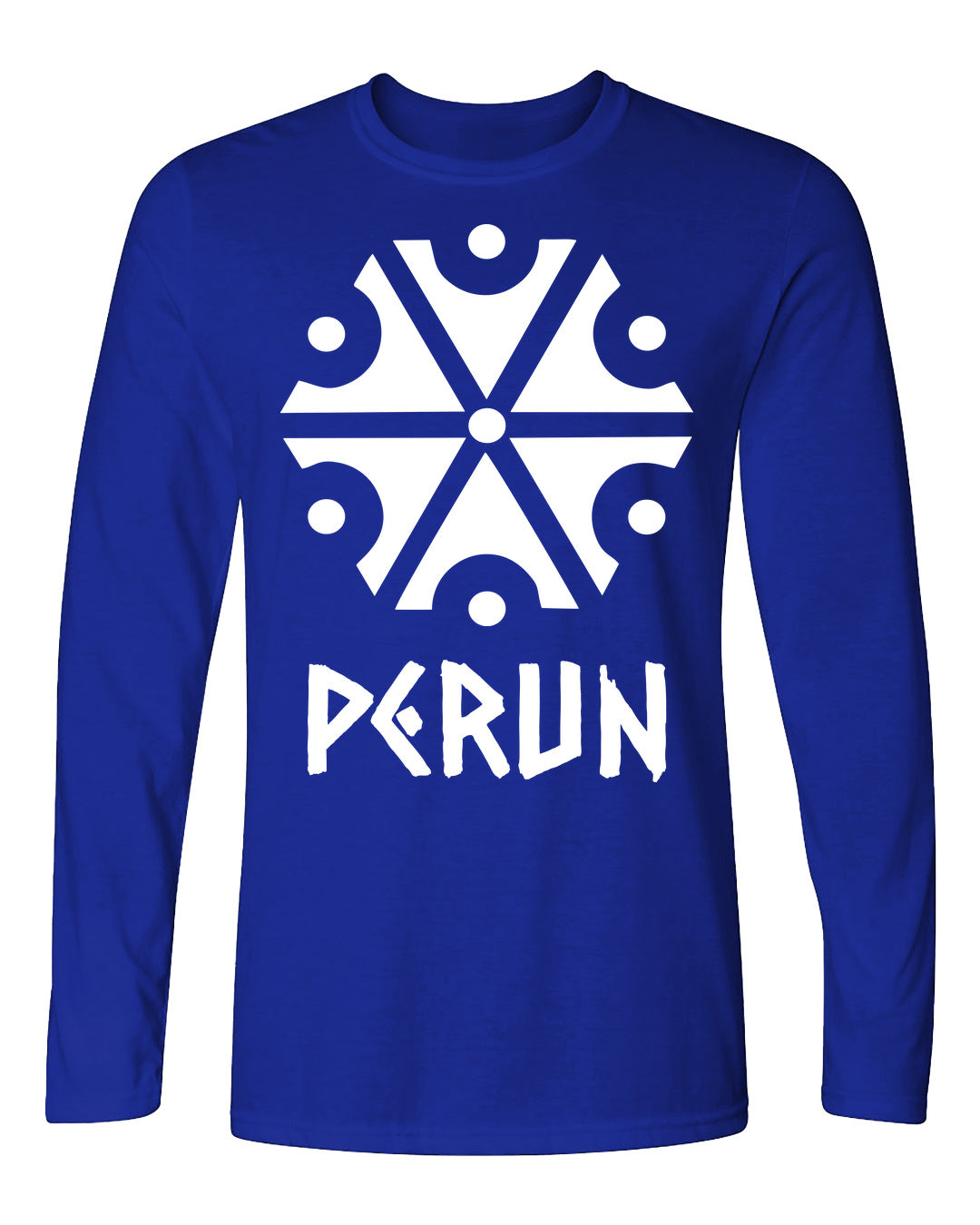 Perun Symbol — Granatowy