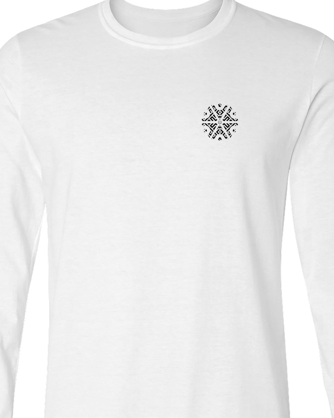 Perun Symbol Ornament II — Biały